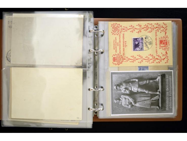 PROPAGANDAKARTEN: 1919/1945, umfangreiche Sammlung mit  über 1000 ungebrauchten und gebrauchten Karten inkl. einigen Werbe- u