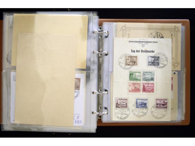 PROPAGANDAKARTEN: 1919/1945, umfangreiche Sammlung mit  über 1000 ungebrauchten und gebrauchten Karten inkl. einigen Werbe- u