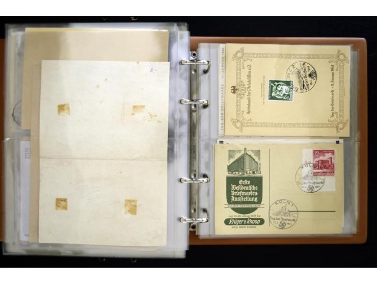 PROPAGANDAKARTEN: 1919/1945, umfangreiche Sammlung mit  über 1000 ungebrauchten und gebrauchten Karten inkl. einigen Werbe- u