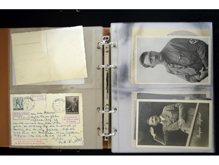 PROPAGANDAKARTEN: 1919/1945, umfangreiche Sammlung mit  über 1000 ungebrauchten und gebrauchten Karten inkl. einigen Werbe- u