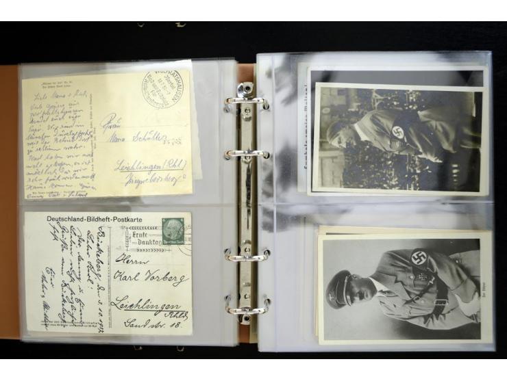 PROPAGANDAKARTEN: 1919/1945, umfangreiche Sammlung mit  über 1000 ungebrauchten und gebrauchten Karten inkl. einigen Werbe- u