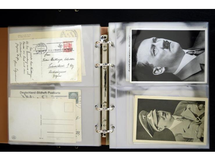 PROPAGANDAKARTEN: 1919/1945, umfangreiche Sammlung mit  über 1000 ungebrauchten und gebrauchten Karten inkl. einigen Werbe- u