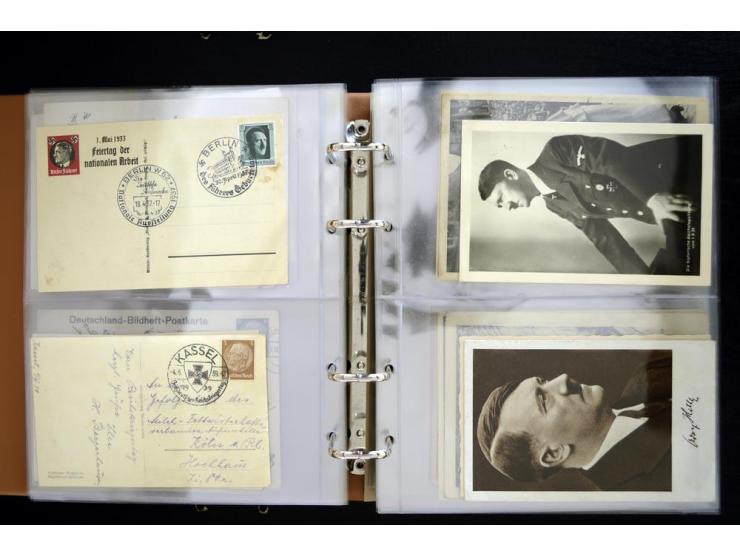 PROPAGANDAKARTEN: 1919/1945, umfangreiche Sammlung mit  über 1000 ungebrauchten und gebrauchten Karten inkl. einigen Werbe- u