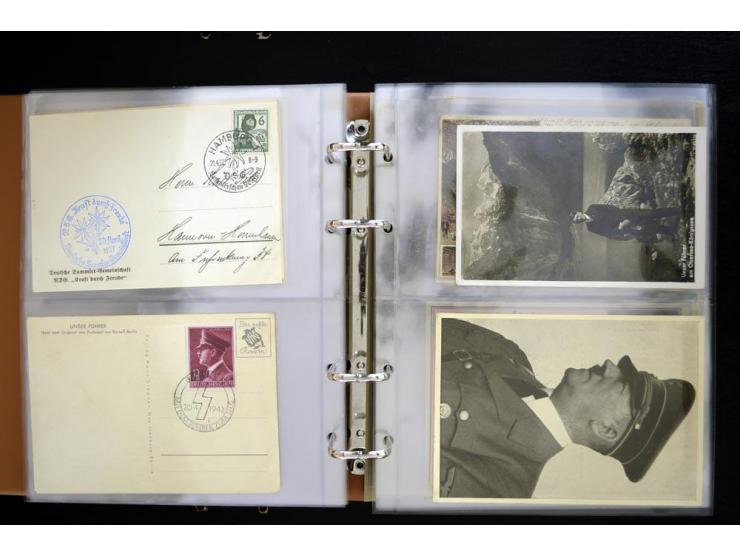 PROPAGANDAKARTEN: 1919/1945, umfangreiche Sammlung mit  über 1000 ungebrauchten und gebrauchten Karten inkl. einigen Werbe- u