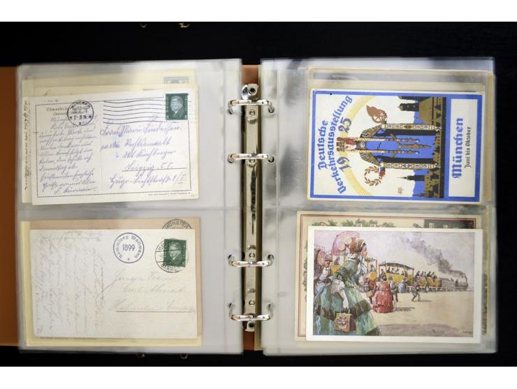 PROPAGANDAKARTEN: 1919/1945, umfangreiche Sammlung mit  über 1000 ungebrauchten und gebrauchten Karten inkl. einigen Werbe- u