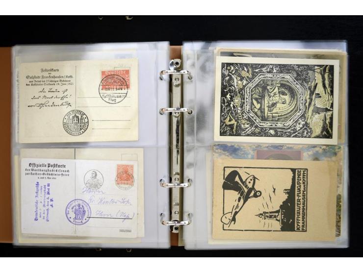 PROPAGANDAKARTEN: 1919/1945, umfangreiche Sammlung mit  über 1000 ungebrauchten und gebrauchten Karten inkl. einigen Werbe- u