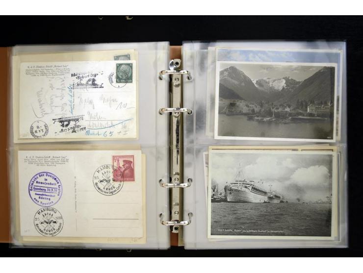 PROPAGANDAKARTEN: 1919/1945, umfangreiche Sammlung mit  über 1000 ungebrauchten und gebrauchten Karten inkl. einigen Werbe- u