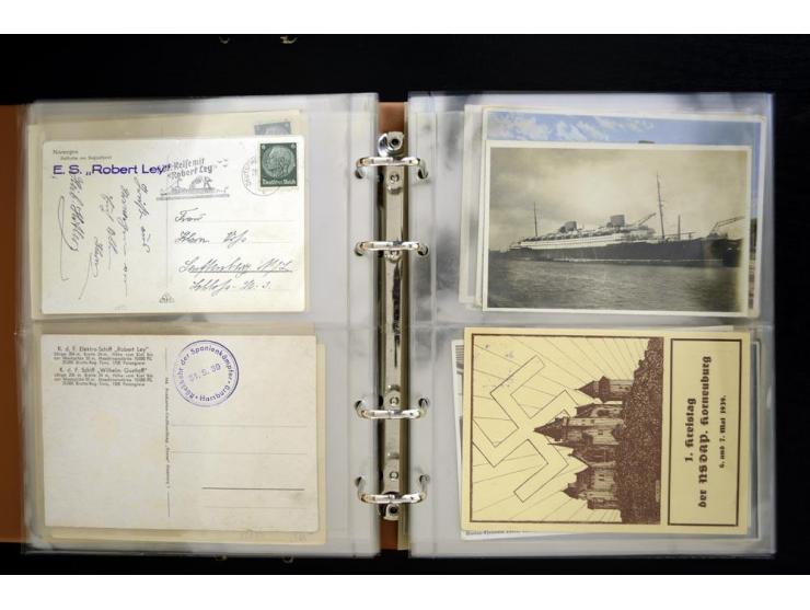 PROPAGANDAKARTEN: 1919/1945, umfangreiche Sammlung mit  über 1000 ungebrauchten und gebrauchten Karten inkl. einigen Werbe- u