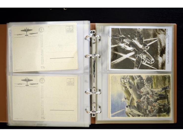 PROPAGANDAKARTEN: 1919/1945, umfangreiche Sammlung mit  über 1000 ungebrauchten und gebrauchten Karten inkl. einigen Werbe- u