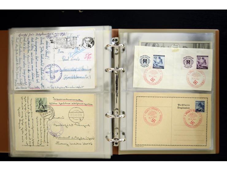 PROPAGANDAKARTEN: 1919/1945, umfangreiche Sammlung mit  über 1000 ungebrauchten und gebrauchten Karten inkl. einigen Werbe- u