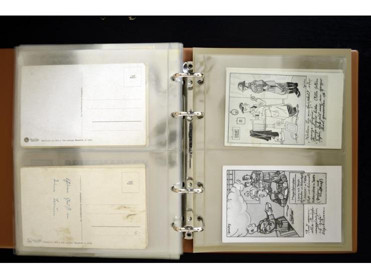 PROPAGANDAKARTEN: 1919/1945, umfangreiche Sammlung mit  über 1000 ungebrauchten und gebrauchten Karten inkl. einigen Werbe- u