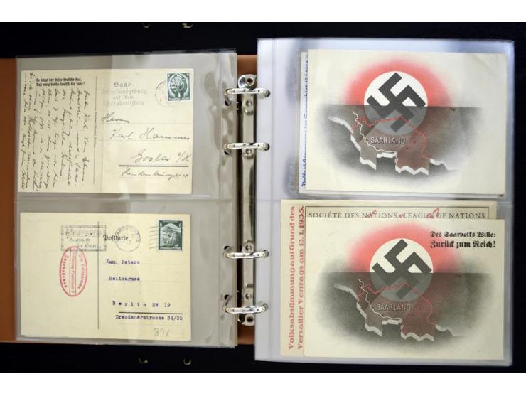 PROPAGANDAKARTEN: 1919/1945, umfangreiche Sammlung mit  über 1000 ungebrauchten und gebrauchten Karten inkl. einigen Werbe- u