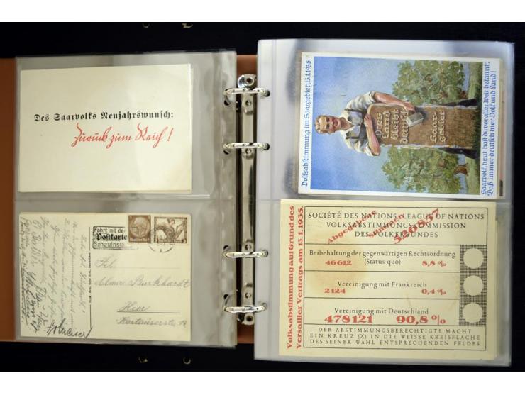 PROPAGANDAKARTEN: 1919/1945, umfangreiche Sammlung mit  über 1000 ungebrauchten und gebrauchten Karten inkl. einigen Werbe- u