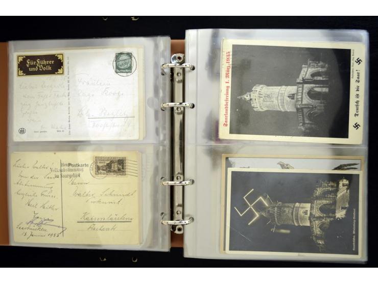 PROPAGANDAKARTEN: 1919/1945, umfangreiche Sammlung mit  über 1000 ungebrauchten und gebrauchten Karten inkl. einigen Werbe- u
