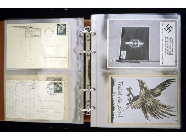 PROPAGANDAKARTEN: 1919/1945, umfangreiche Sammlung mit  über 1000 ungebrauchten und gebrauchten Karten inkl. einigen Werbe- u
