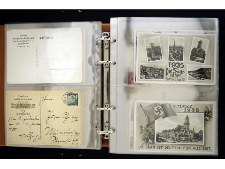 PROPAGANDAKARTEN: 1919/1945, umfangreiche Sammlung mit  über 1000 ungebrauchten und gebrauchten Karten inkl. einigen Werbe- u