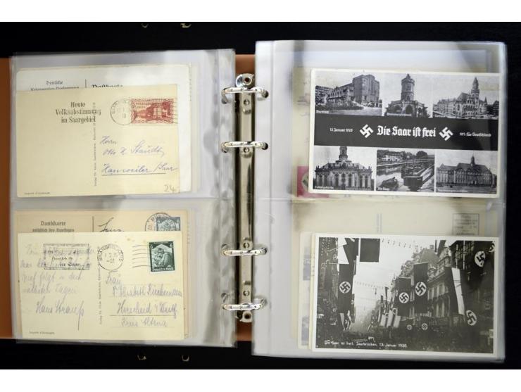 PROPAGANDAKARTEN: 1919/1945, umfangreiche Sammlung mit  über 1000 ungebrauchten und gebrauchten Karten inkl. einigen Werbe- u