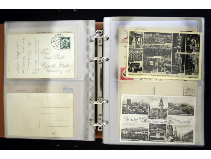 PROPAGANDAKARTEN: 1919/1945, umfangreiche Sammlung mit  über 1000 ungebrauchten und gebrauchten Karten inkl. einigen Werbe- u