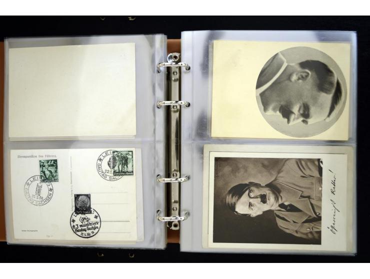PROPAGANDAKARTEN: 1919/1945, umfangreiche Sammlung mit  über 1000 ungebrauchten und gebrauchten Karten inkl. einigen Werbe- u