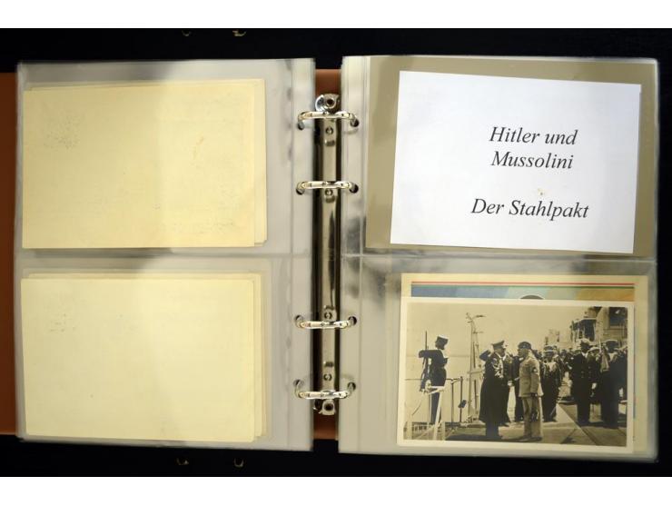 PROPAGANDAKARTEN: 1919/1945, umfangreiche Sammlung mit  über 1000 ungebrauchten und gebrauchten Karten inkl. einigen Werbe- u