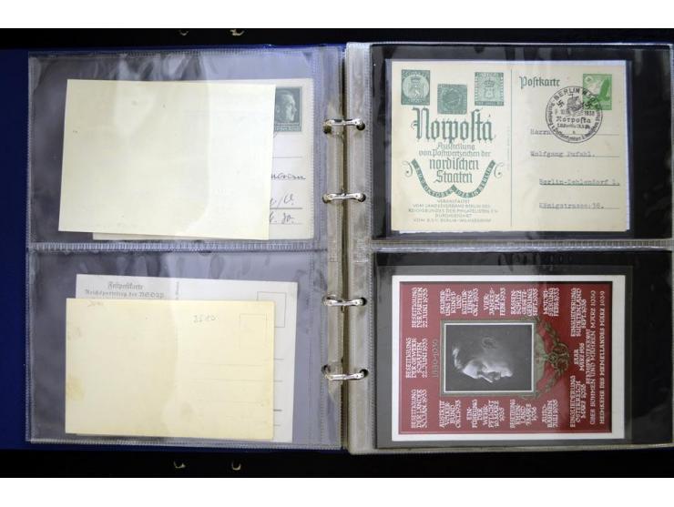 PROPAGANDAKARTEN: 1919/1945, umfangreiche Sammlung mit  über 1000 ungebrauchten und gebrauchten Karten inkl. einigen Werbe- u