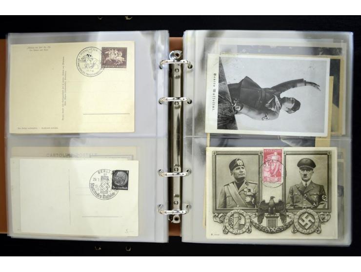 PROPAGANDAKARTEN: 1919/1945, umfangreiche Sammlung mit  über 1000 ungebrauchten und gebrauchten Karten inkl. einigen Werbe- u