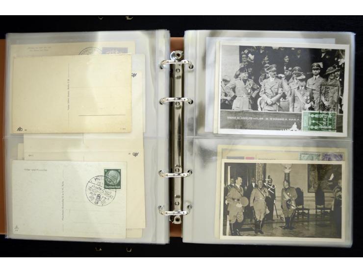 PROPAGANDAKARTEN: 1919/1945, umfangreiche Sammlung mit  über 1000 ungebrauchten und gebrauchten Karten inkl. einigen Werbe- u