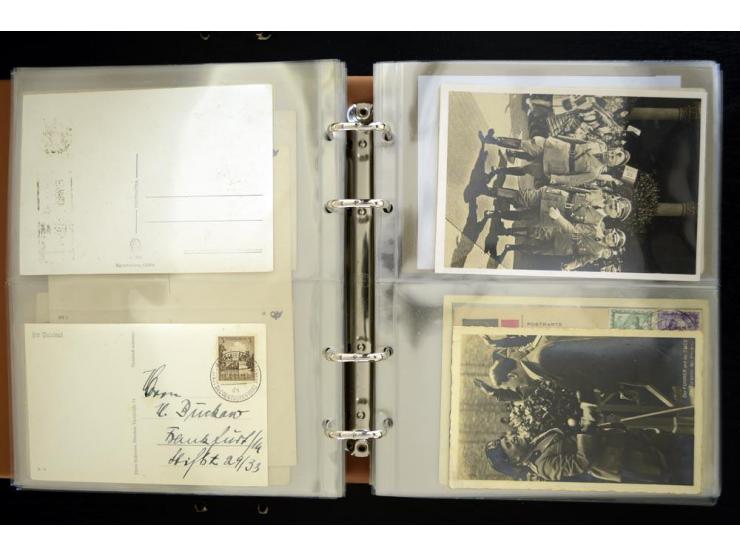 PROPAGANDAKARTEN: 1919/1945, umfangreiche Sammlung mit  über 1000 ungebrauchten und gebrauchten Karten inkl. einigen Werbe- u