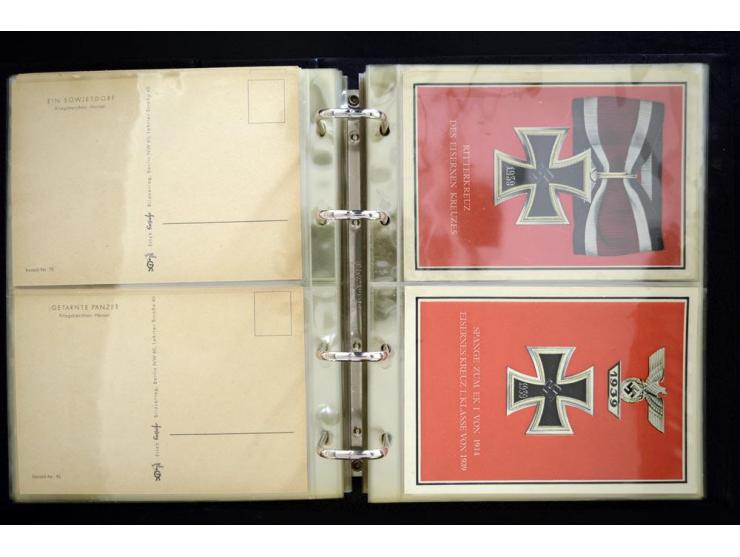 PROPAGANDAKARTEN: 1919/1945, umfangreiche Sammlung mit  über 1000 ungebrauchten und gebrauchten Karten inkl. einigen Werbe- u
