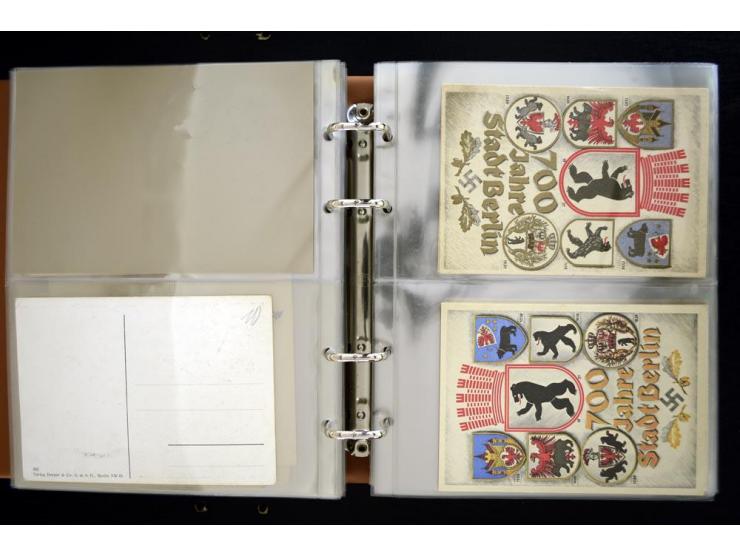 PROPAGANDAKARTEN: 1919/1945, umfangreiche Sammlung mit  über 1000 ungebrauchten und gebrauchten Karten inkl. einigen Werbe- u