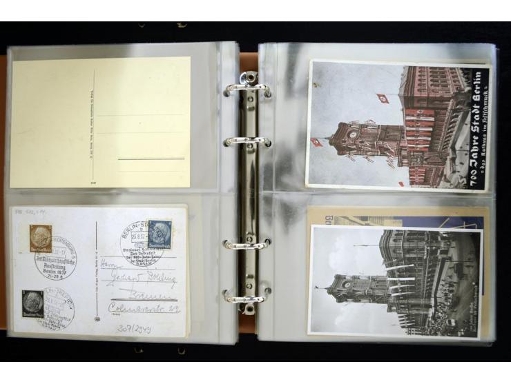 PROPAGANDAKARTEN: 1919/1945, umfangreiche Sammlung mit  über 1000 ungebrauchten und gebrauchten Karten inkl. einigen Werbe- u