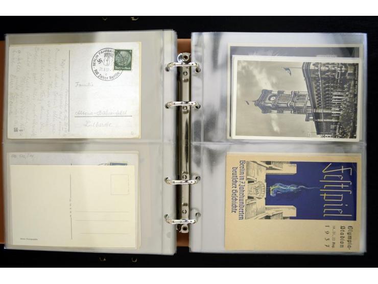 PROPAGANDAKARTEN: 1919/1945, umfangreiche Sammlung mit  über 1000 ungebrauchten und gebrauchten Karten inkl. einigen Werbe- u