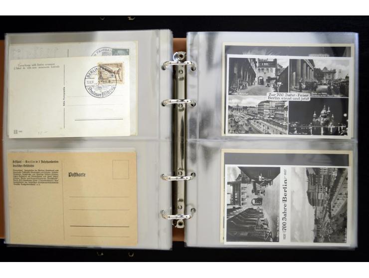 PROPAGANDAKARTEN: 1919/1945, umfangreiche Sammlung mit  über 1000 ungebrauchten und gebrauchten Karten inkl. einigen Werbe- u