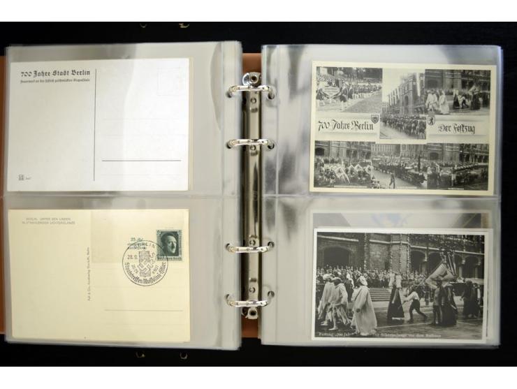 PROPAGANDAKARTEN: 1919/1945, umfangreiche Sammlung mit  über 1000 ungebrauchten und gebrauchten Karten inkl. einigen Werbe- u