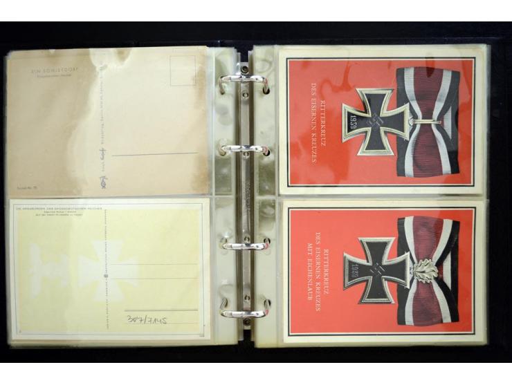 PROPAGANDAKARTEN: 1919/1945, umfangreiche Sammlung mit  über 1000 ungebrauchten und gebrauchten Karten inkl. einigen Werbe- u