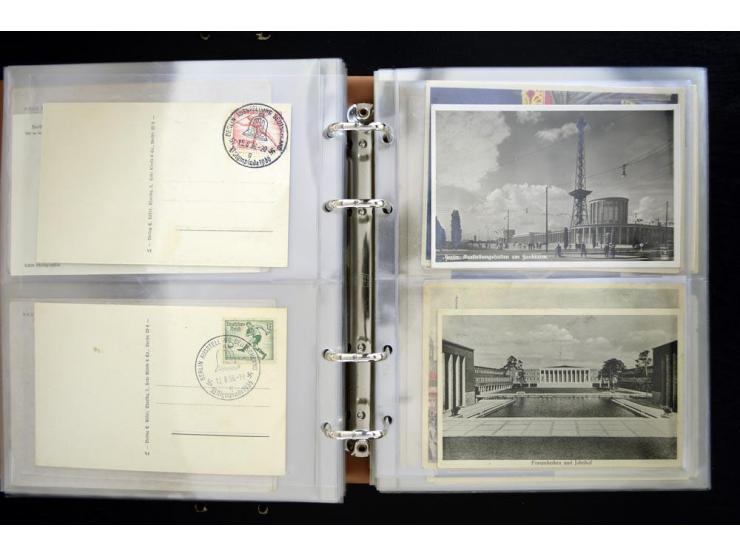 PROPAGANDAKARTEN: 1919/1945, umfangreiche Sammlung mit  über 1000 ungebrauchten und gebrauchten Karten inkl. einigen Werbe- u
