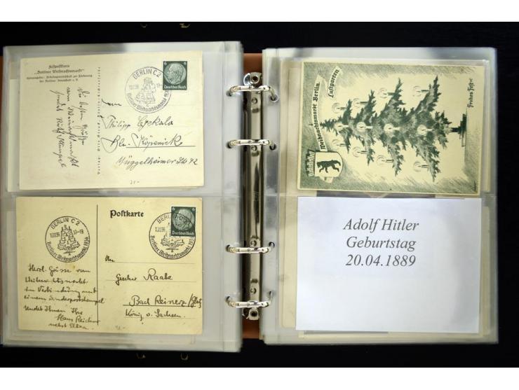 PROPAGANDAKARTEN: 1919/1945, umfangreiche Sammlung mit  über 1000 ungebrauchten und gebrauchten Karten inkl. einigen Werbe- u