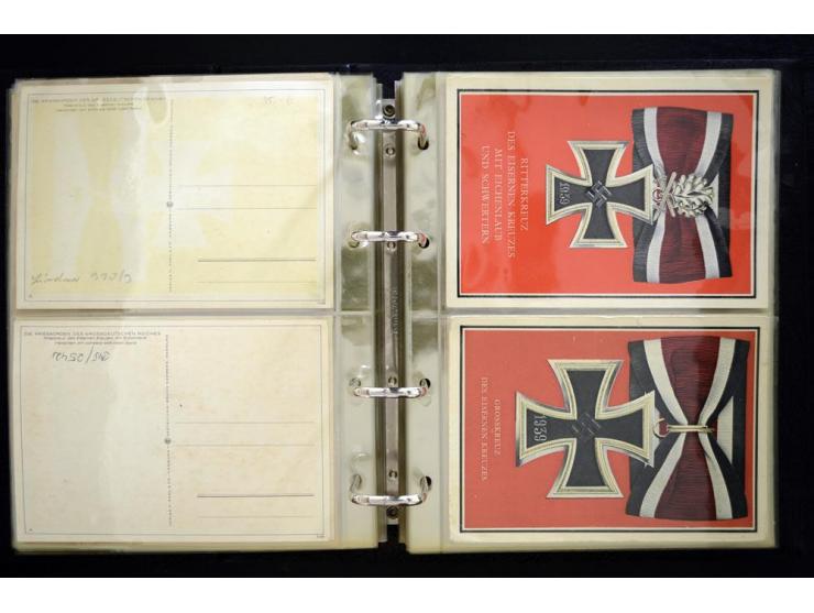 PROPAGANDAKARTEN: 1919/1945, umfangreiche Sammlung mit  über 1000 ungebrauchten und gebrauchten Karten inkl. einigen Werbe- u
