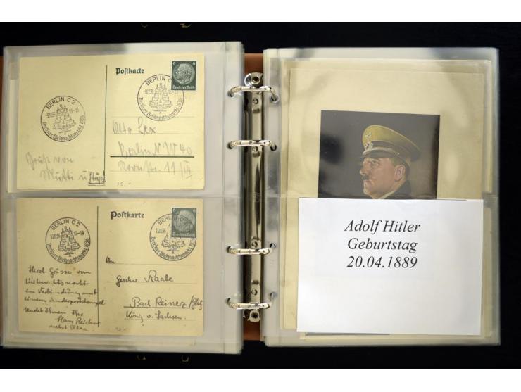 PROPAGANDAKARTEN: 1919/1945, umfangreiche Sammlung mit  über 1000 ungebrauchten und gebrauchten Karten inkl. einigen Werbe- u