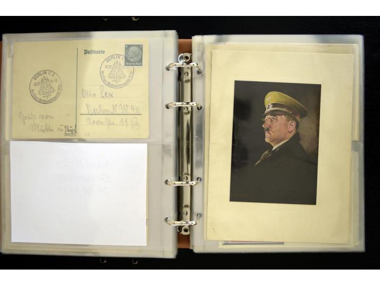 PROPAGANDAKARTEN: 1919/1945, umfangreiche Sammlung mit  über 1000 ungebrauchten und gebrauchten Karten inkl. einigen Werbe- u