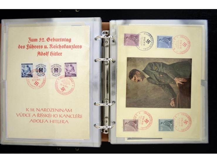 PROPAGANDAKARTEN: 1919/1945, umfangreiche Sammlung mit  über 1000 ungebrauchten und gebrauchten Karten inkl. einigen Werbe- u