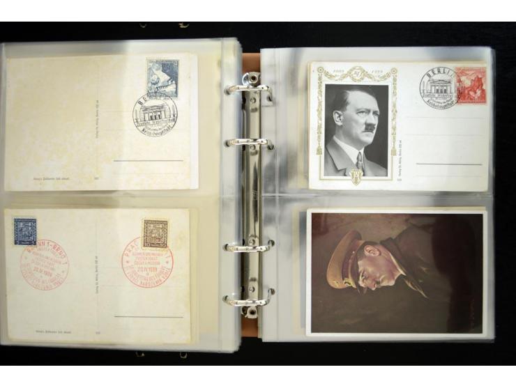 PROPAGANDAKARTEN: 1919/1945, umfangreiche Sammlung mit  über 1000 ungebrauchten und gebrauchten Karten inkl. einigen Werbe- u