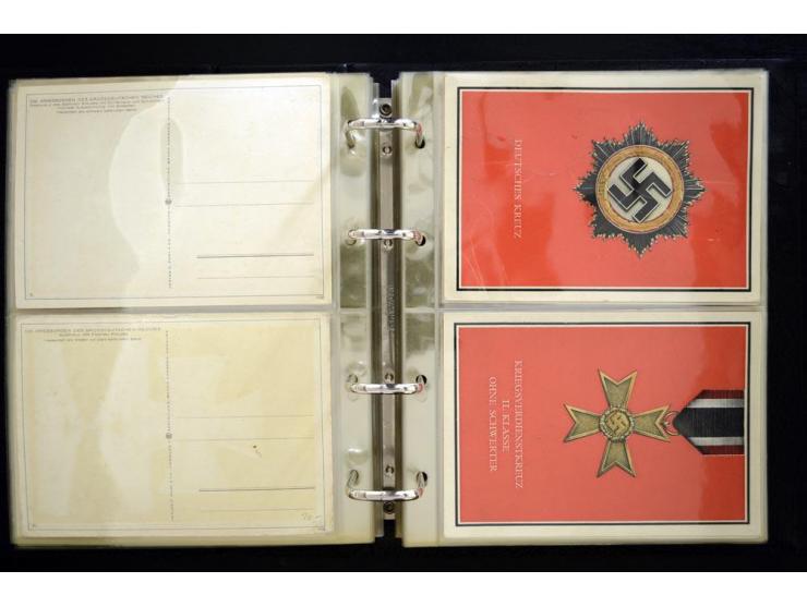 PROPAGANDAKARTEN: 1919/1945, umfangreiche Sammlung mit  über 1000 ungebrauchten und gebrauchten Karten inkl. einigen Werbe- u