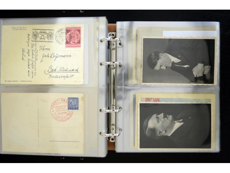 PROPAGANDAKARTEN: 1919/1945, umfangreiche Sammlung mit  über 1000 ungebrauchten und gebrauchten Karten inkl. einigen Werbe- u