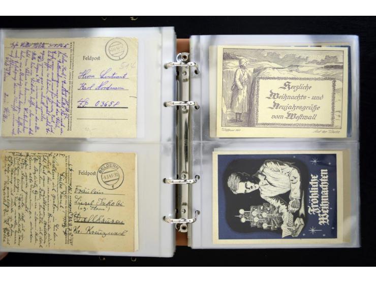 PROPAGANDAKARTEN: 1919/1945, umfangreiche Sammlung mit  über 1000 ungebrauchten und gebrauchten Karten inkl. einigen Werbe- u