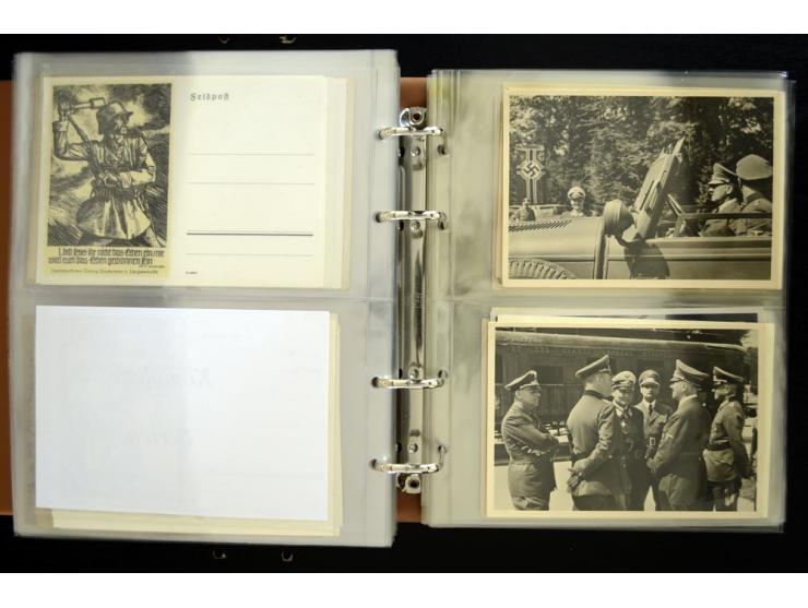 PROPAGANDAKARTEN: 1919/1945, umfangreiche Sammlung mit  über 1000 ungebrauchten und gebrauchten Karten inkl. einigen Werbe- u