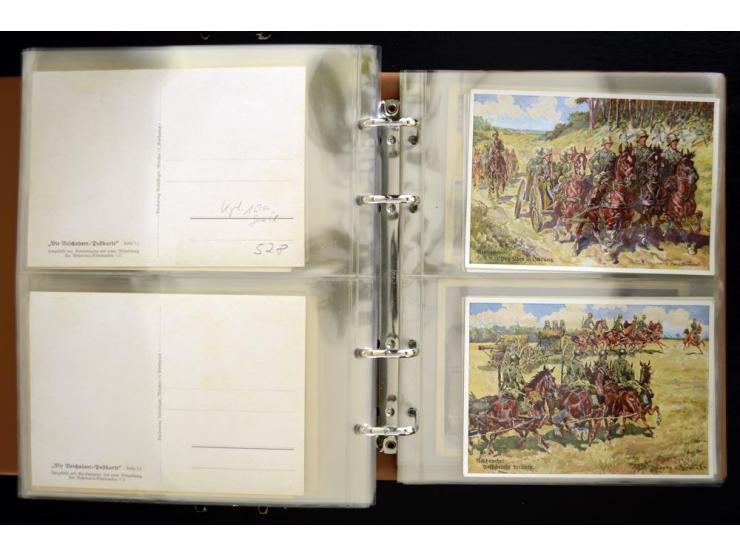 PROPAGANDAKARTEN: 1919/1945, umfangreiche Sammlung mit  über 1000 ungebrauchten und gebrauchten Karten inkl. einigen Werbe- u