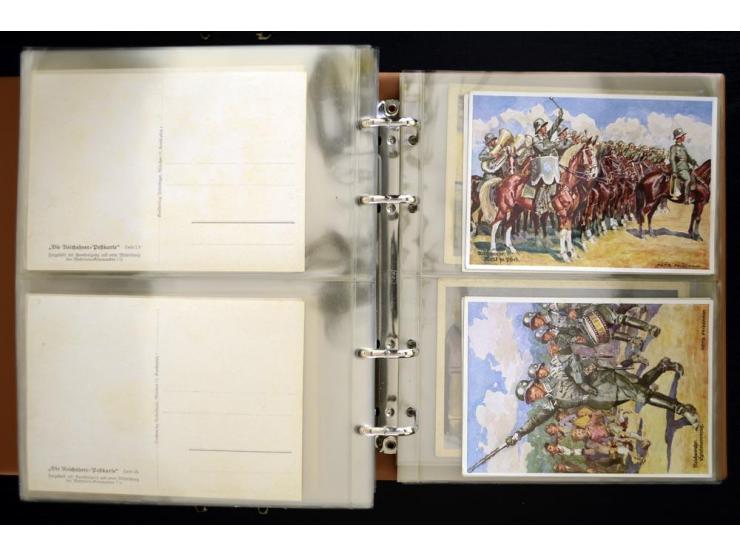 PROPAGANDAKARTEN: 1919/1945, umfangreiche Sammlung mit  über 1000 ungebrauchten und gebrauchten Karten inkl. einigen Werbe- u