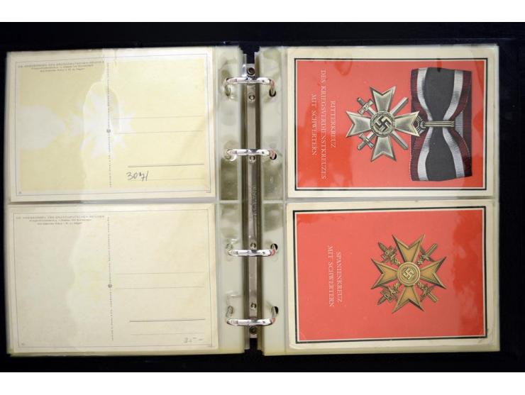 PROPAGANDAKARTEN: 1919/1945, umfangreiche Sammlung mit  über 1000 ungebrauchten und gebrauchten Karten inkl. einigen Werbe- u