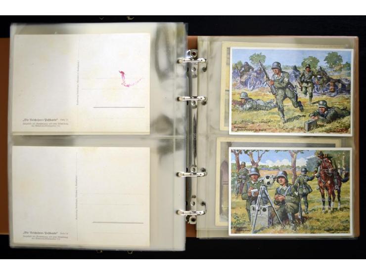 PROPAGANDAKARTEN: 1919/1945, umfangreiche Sammlung mit  über 1000 ungebrauchten und gebrauchten Karten inkl. einigen Werbe- u